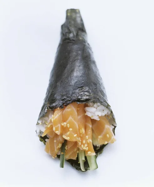 Un sushi Temaki — Foto Stock