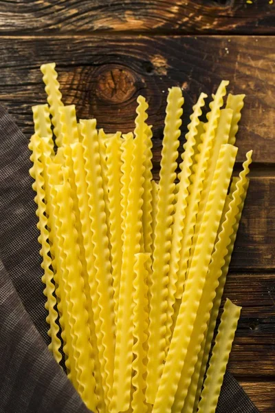 Gedroogde mafaldine pasta — Stockfoto