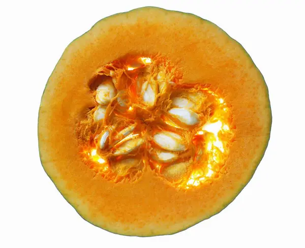 Slice of fresh ripe pumpkin — Stock Photo, Image