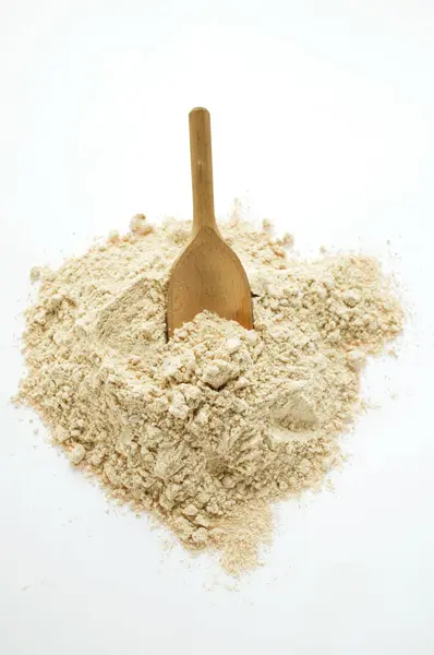 Mąki razowej z gałką — Zdjęcie stockowe