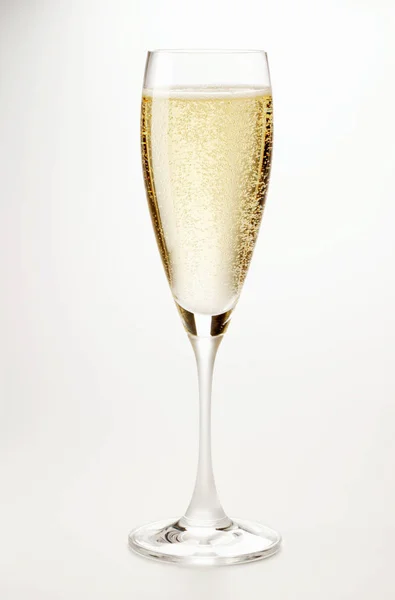 Koud glas champagne — Stockfoto