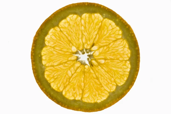 Fresh slice of orange — Stock Photo, Image