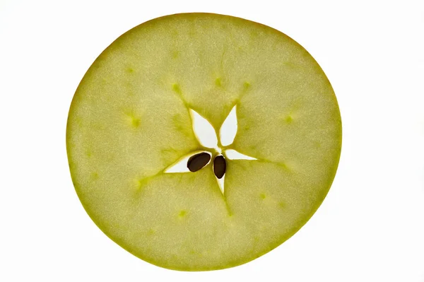 Slice of ripe apple — Stock Photo, Image