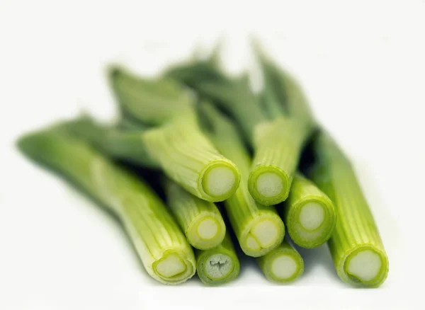 Several spring onions — Stock Photo, Image