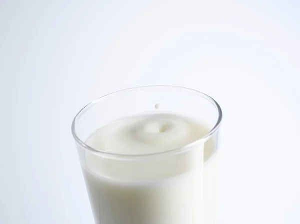 Glass of tasty milk — Stock Photo, Image