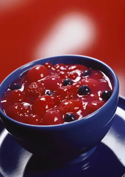 Red fruit compote — Stock Photo, Image