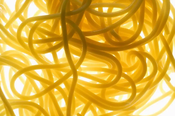 Cucinato groviglio di Spaghetti — Foto Stock