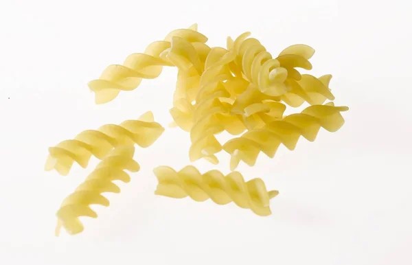 Pastas crudas de Fusilli — Foto de Stock