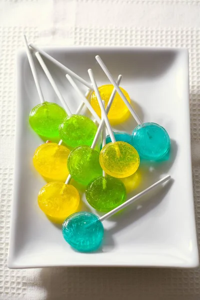 Many coloured lollipops — Stock Photo, Image