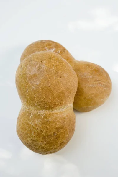 Freshly baked bread rolls — Stock Photo, Image