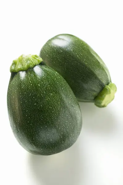 緑の丸いズッキーニ — ストック写真
