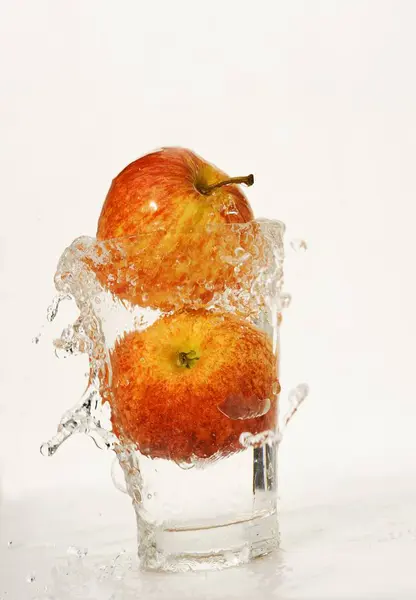 Two Gala apples — Stock Photo, Image