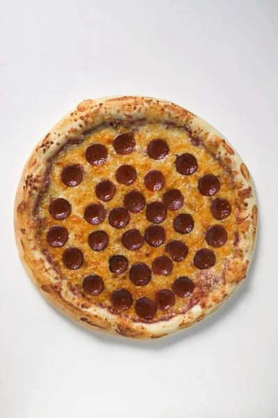 Pizza pepperoni gaya Amerika — Stok Foto