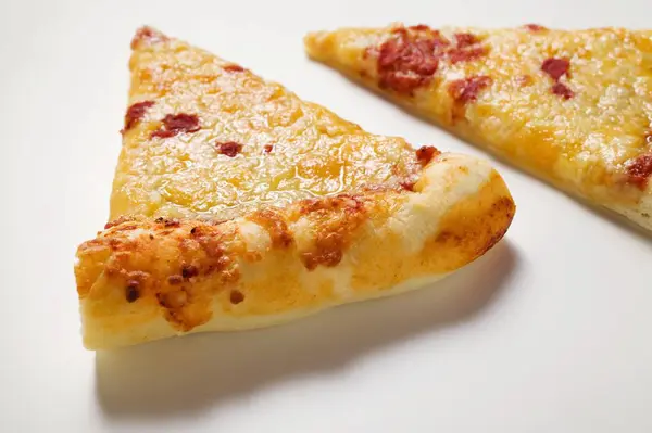 American-style pizza Margherita — Stock Photo, Image