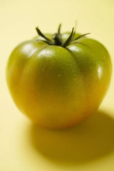Zelená zralé rajče — Stock fotografie