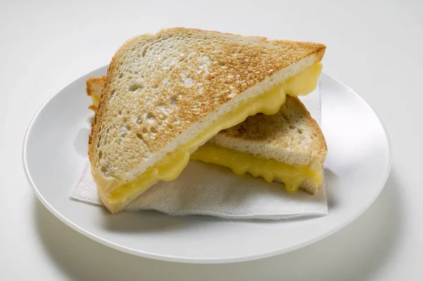Opékaný sýr sendviče — Stock fotografie