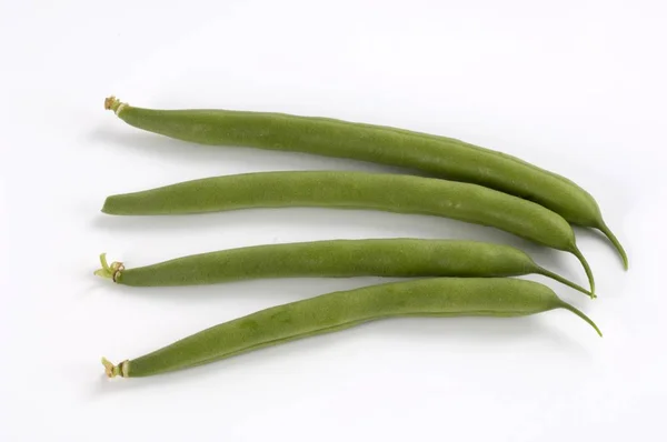 Čerstvé zelené fazole — Stock fotografie