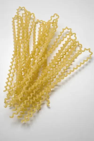 Massa de Fusilli lunghi seca — Fotografia de Stock