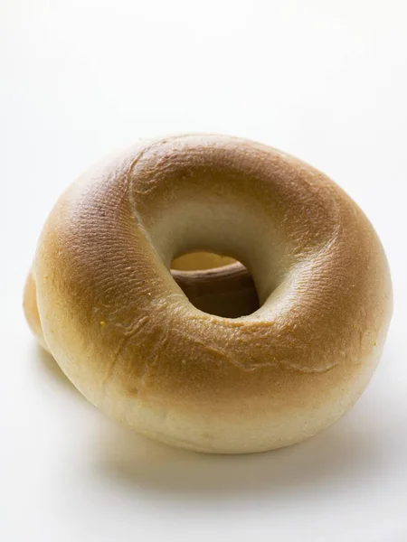 Bagels cozidos de forma simples — Fotografia de Stock