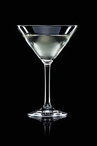 Vodka martini i glass – stockfoto