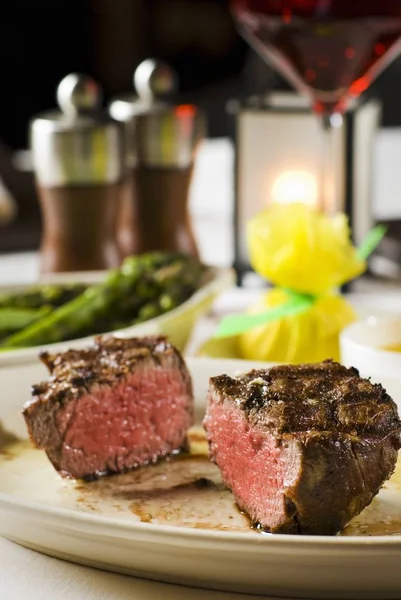 Grilled Fillet Cut — Stock Photo, Image