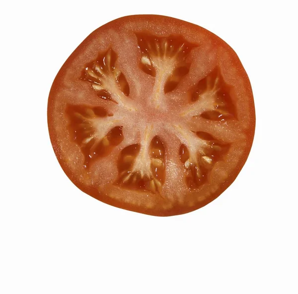 Fatia de tomate vermelho — Fotografia de Stock