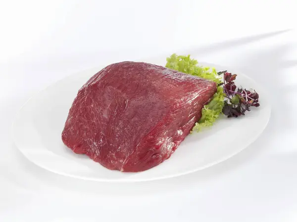 Raw Bison steaks — Stock Photo, Image