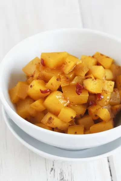 Mango chutney kırmızı pul biber ile — Stok fotoğraf