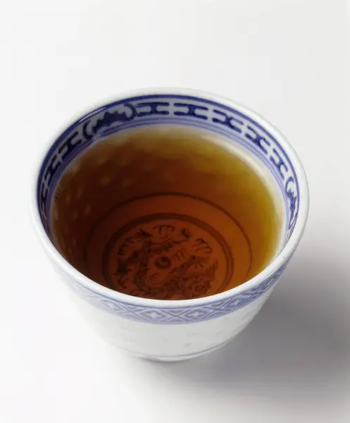 Miska z herbata jaśminowa — Zdjęcie stockowe