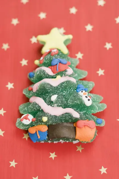 Jelly Christmas tree — Stock Photo, Image
