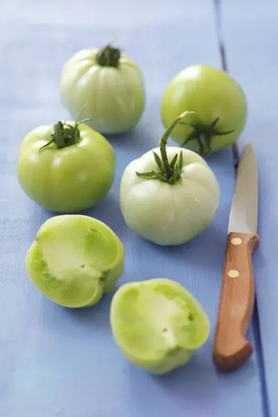 Ripe green tomatoes — Stock Photo, Image