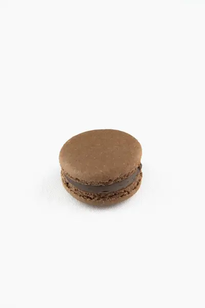 Sweet Chocolate Macaroon — Stock Photo, Image