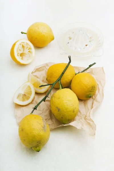 Fresh Sicilian lemons — Stock Photo, Image