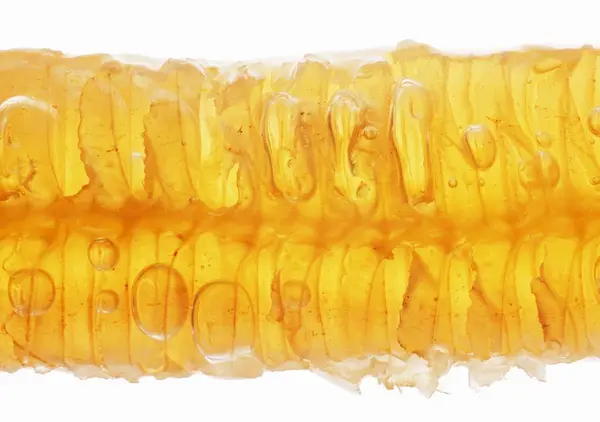 Nid d'abeille brut jaune — Photo