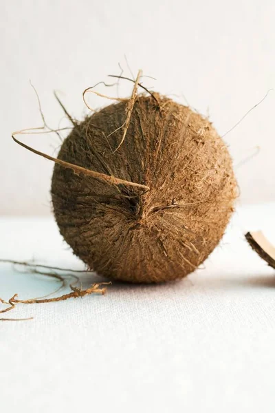 신선한 익은 코코넛 — 스톡 사진