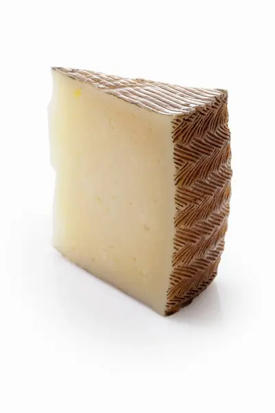 Tranche de fromage Manchego — Photo