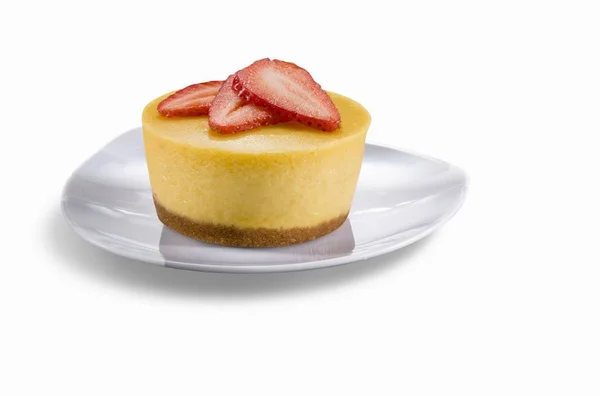 Mini Mango Cheesecake — Stock Photo, Image