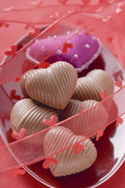 Chocolates para San Valentín — Foto de Stock