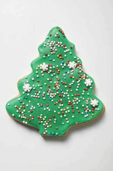 Galleta decorada árbol de Navidad — Foto de Stock