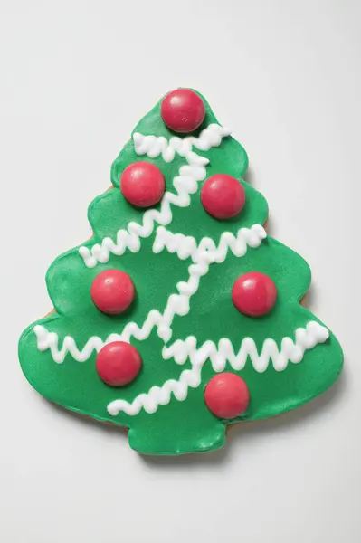 Galleta de árbol de Navidad — Foto de Stock