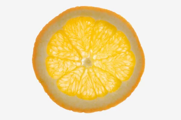 Fatia de tangerina laranja — Fotografia de Stock