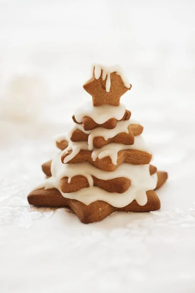 Tree made of biscuits — Stock Photo, Image