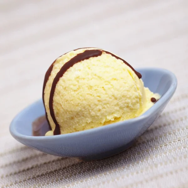 自制香草冰淇淋 — 图库照片