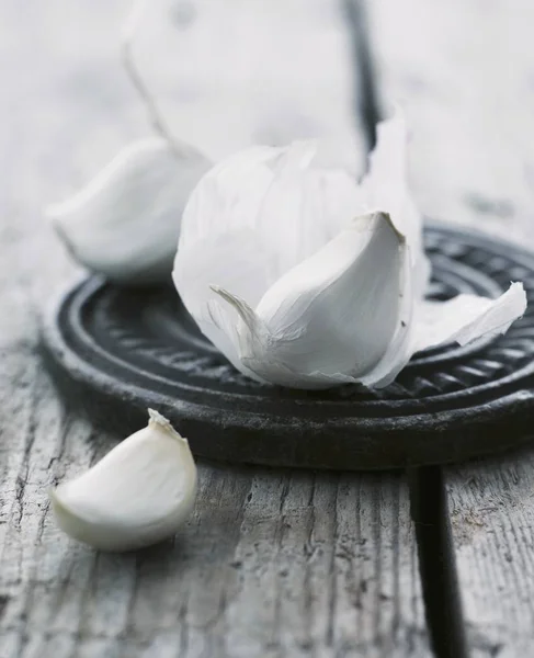 Clavos de ajo fresco — Foto de Stock