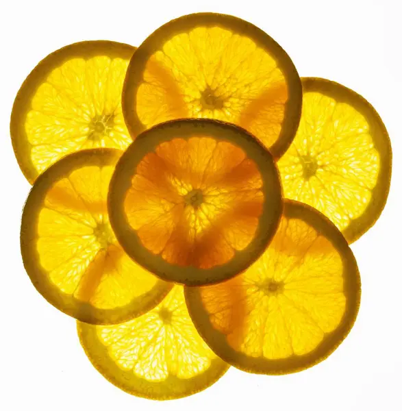 Fresh orange slices — Stock Photo, Image