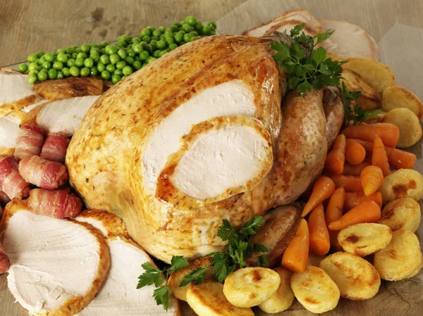 Close up of Roast Turkey — стоковое фото