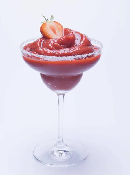 Frozen Strawberry Margarita — Stockfoto