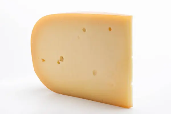 Bit Gouda ost — Stockfoto