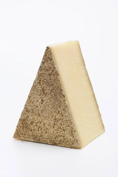 Bit av hård ost — Stockfoto