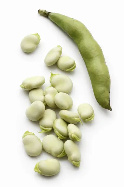 Green beans and pod — Stock Photo, Image